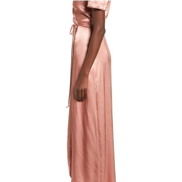 WAYF Gwyneth Wrap Maxi Dress - Picture 5 of 11